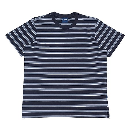 CAMISETA TUPODE LISTRADA LAR PRETO CZ