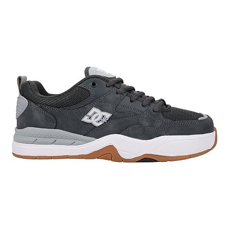 TÊNIS DC SHOES ASCEND IMP DARK GREY WHITE
