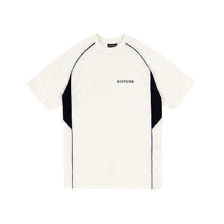 CAMISETA DISTURB CUTLINE DIVISION OFF WHITE