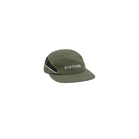 BONÉ DISTURB 5 PANEL DOUBLE CUT VERDE