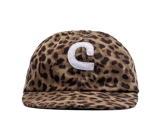 BONÉ CARDAPÊ C LOGO LEOPARD BEGE
