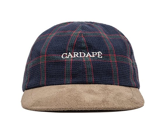 BONÉ CARDAPÊ XADREZ AZUL