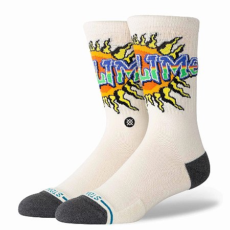 MEIA STANCE SUBLIME CREW CANVAS