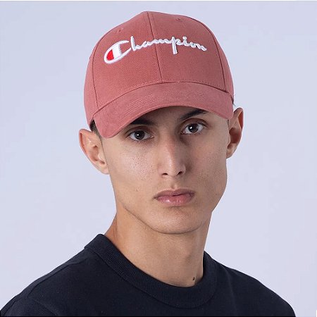 BONÉ CHAMPION ABA CURVA SCRIPT SNAP SANDALWOOD