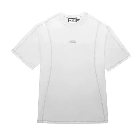 CAMISETA HIGH TECH LOGO BRANCA