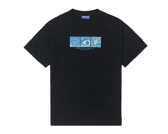 CAMISETA TROPICALIENTS TS SUPPLIES PRETA