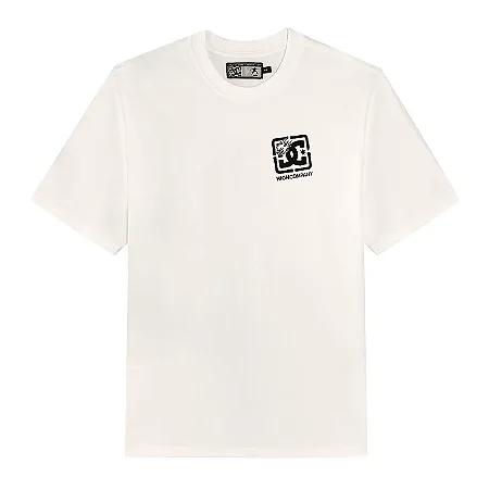 CAMISETA HIGH X DC SPRAY BRANCA