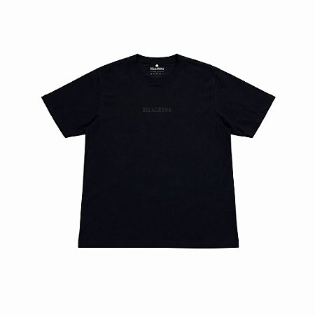 CAMISETA DELACREMA MONO PRETA