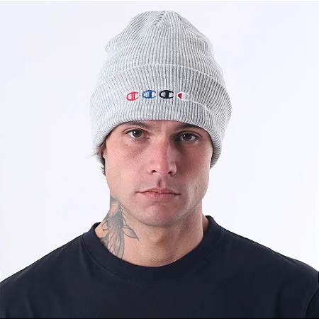 GORRO CHAMPION 3C CHUNKY CINZA