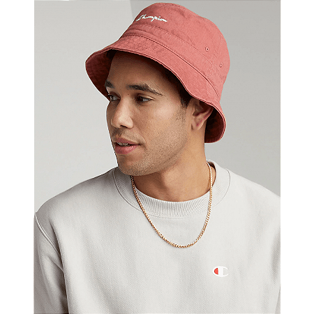 BUCKET CHAMPION WASHED RELAXED ROSA