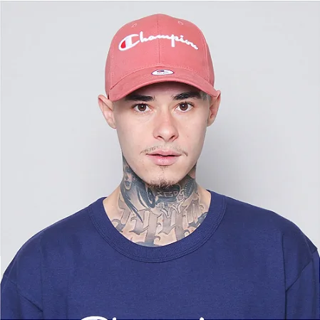 BONÉ CHAMPION STRAPBACK SCRIPT LOGO SANDALWOOD