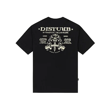 CAMISETA DISTURB HARDWARE UNIT PRETA