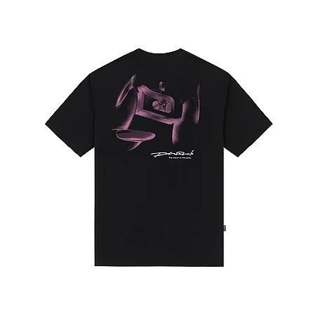 CAMISETA DISTURB GEM PRETA