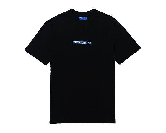 CAMISETA TROPICALIENTS JELLY LOGO PRETA