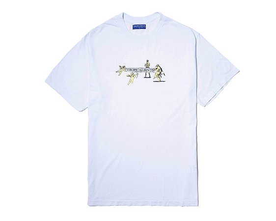CAMISETA TROPICALIENTS SOCIETY BRANCA