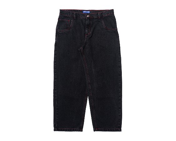 CALÇA TROPICALIENTS JEANS RED NIGHT PRETA