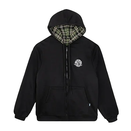MOLETOM HIGH REVERSIBLE PLAID