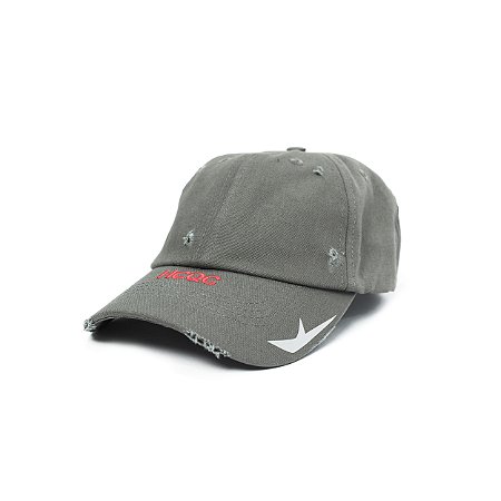 BONÉ QC HIGH HCQC DISTRESSED HAT CINZA