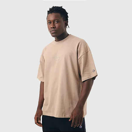 CAMISETA OVERSIZED CHAMPION LONG LAT YOSEMITE KHAKI