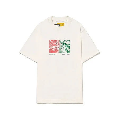 CAMISETA HIGH X BARRA ATELIÊ OFF WHITE