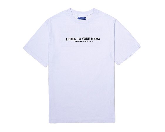 CAMISETA TROPICALIENTS LISTEN TO YOUR MAMA BRANCA