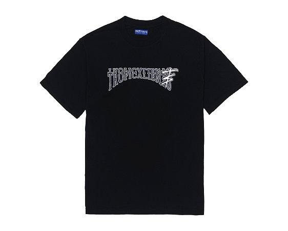 CAMISETA TROPICALIENTS GREAT DUDE PRETO
