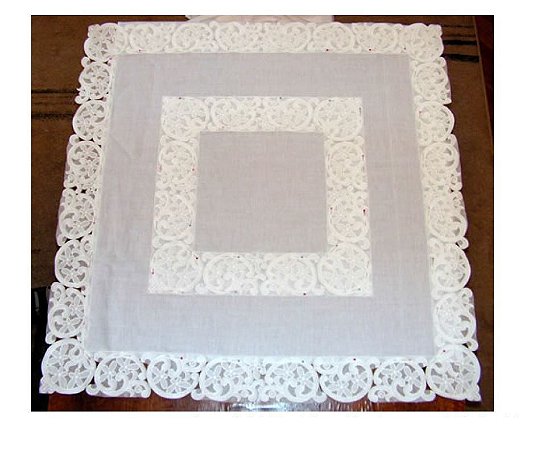 Matriz Bordado Bordas Lindas Para Toalha De Mesa