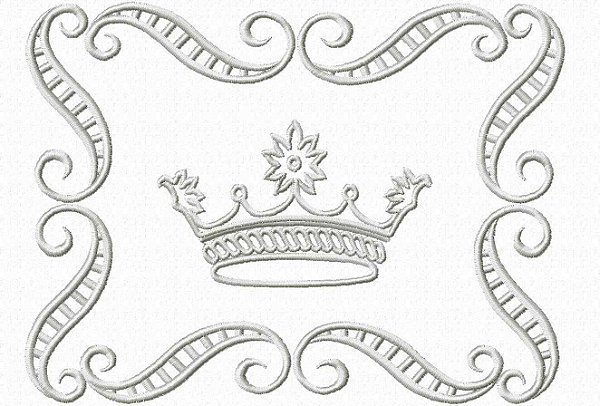 Matriz Bordado Richelieu Molduras