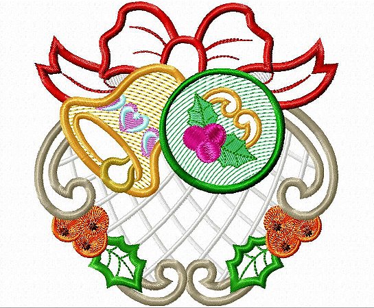 Matriz Bordado Natal Aplique Maravilhoso