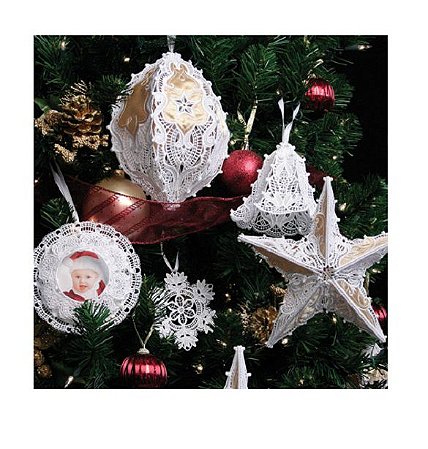 Matriz Bordado Natal 3d Richelieu Enfeite