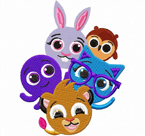 Matriz Bordado Coleção Bolofofos