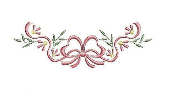 Matriz Bordado Florzinhas Delicadas Para Toalha E Lavabo