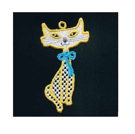 Matriz Bordado Chaveiro Gatinhos Lindos