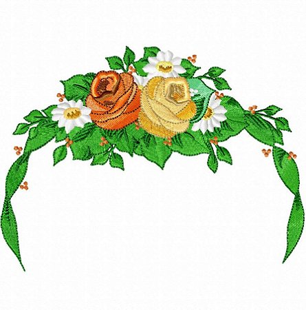 Matriz Bordado Coleção Rosas Românticas