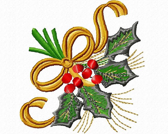 Matriz Bordado Natal Conjunto Cantos Para Guardanapo