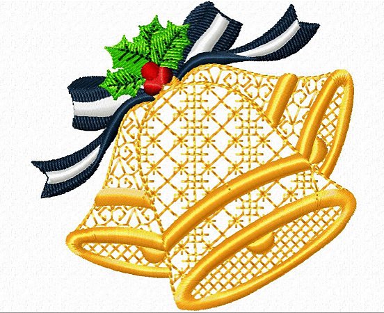 Matriz Bordado Natal Vazados Delicados
