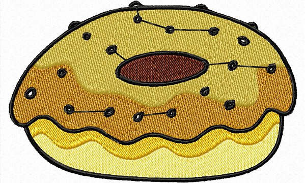 Matriz Bordado Lanches E Doces Deliciosos