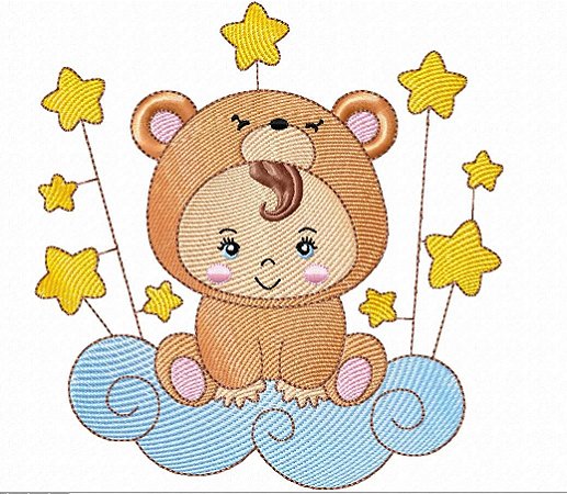 Matriz Bordado Coleção Baby Para Fralda