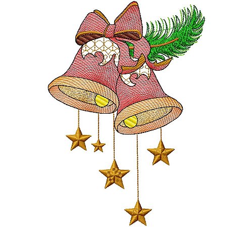 Matriz Bordado Natal Feliz Delicado