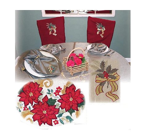 Matriz Bordado Natal Coleção Elegante