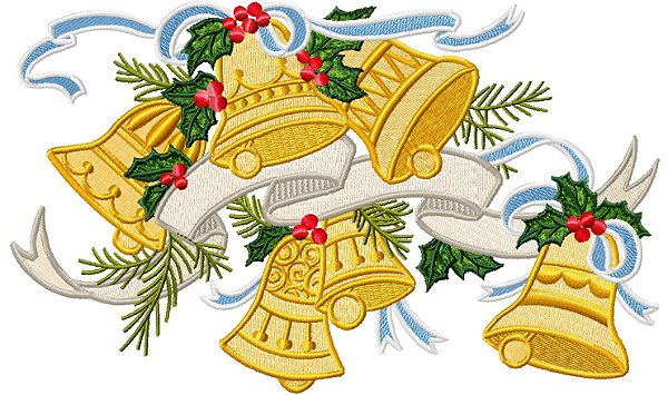 Matriz Bordado Natal Barrado Especial