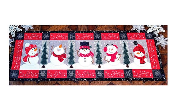 Matriz Bordado Natal Toalha De Mesa Em Aplique