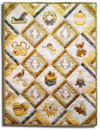 Matriz Bordado Natal Quilt Lindo