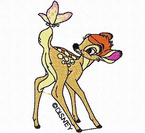 Matriz Bordado Coleção Bambi E Amigos