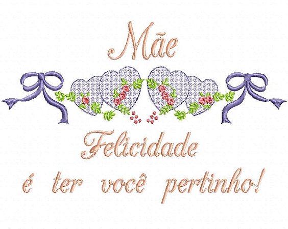 Matriz Bordado Dia Das Mães Delicado