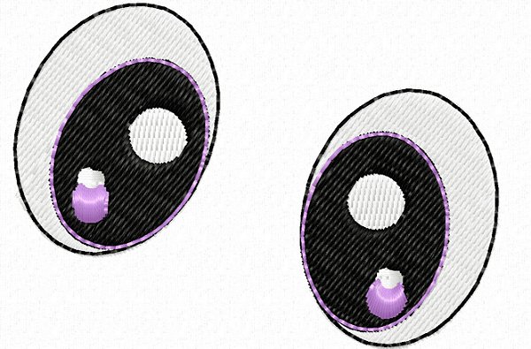 Matriz Bordado Coleção Olhos