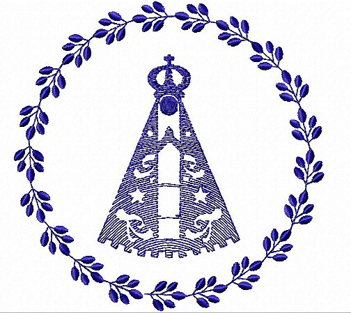 Matriz Bordado Quadrinhos Religiosos Minimalista