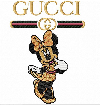 Matriz Bordado Coleção Mickey E Minnie Gucci