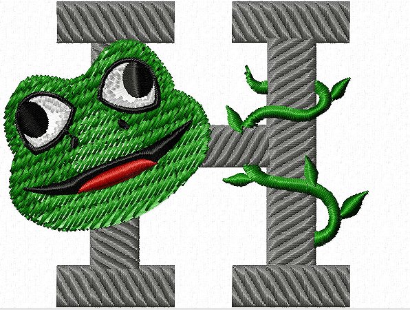 Matriz Bordado Alfabeto Emogi