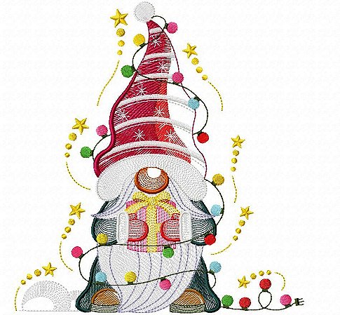 Matriz Bordado Natal Pano De Prato Feliz